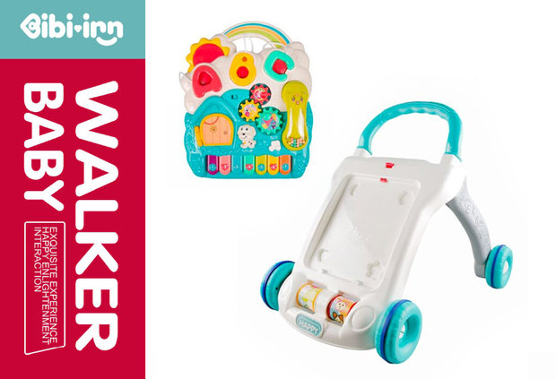 Baby Walkeer - Educatief Babyspeelgoed - baby loop speelgoed - met licht en geluiden 