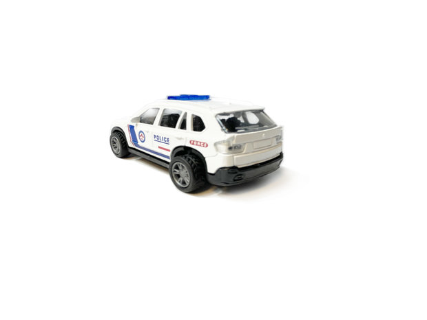 Politiewagen + politieauto speelgoed set - Die Cast voertuigen Gift pack 2in1 - pull-back drive 