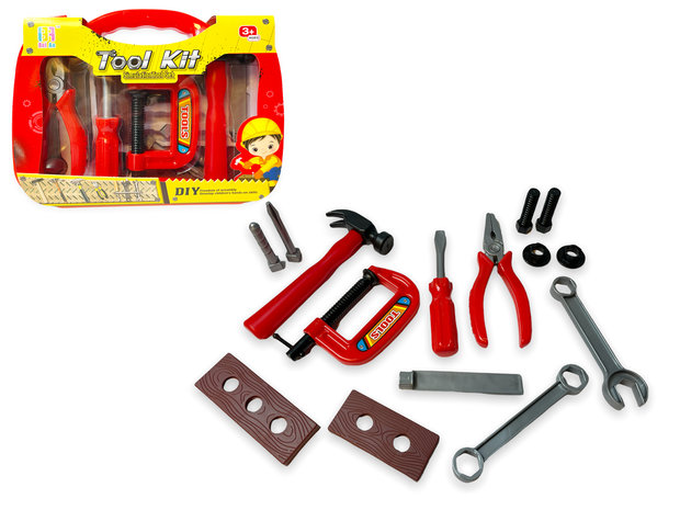 Speelgoed gereedschappen kist - Toolkit gereedschappen koffertje set 