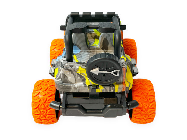 Rc car painted - remote controlled rock crawler - toy car 1:28 - Storm off-road car
