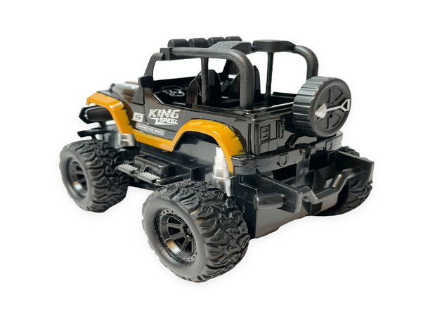 Rc auto - afstand bestuurbare rock crawler - speelgoed auto 1:28 - Storm off-road car
