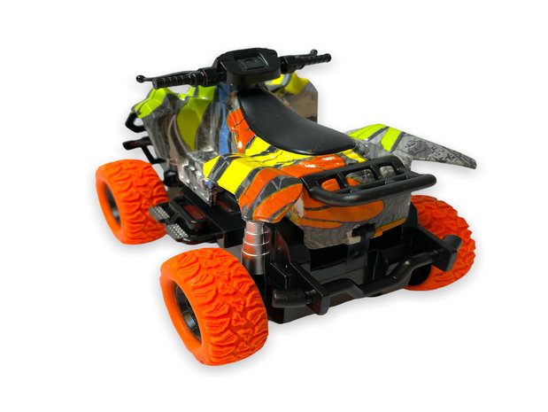 Schadelijk terras Verantwoordelijk persoon Rc quad - afstand bestuurbare rock crawler - speelgoed quad 1:28 - Storm  off-road quad - 24winkelen