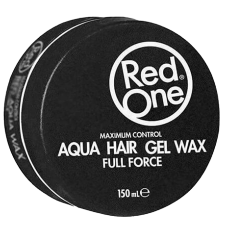 Red One Black Full Force - Maximum Control - Aqua Hair Wax 150 ml zwart