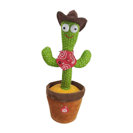 Verstikkend Seizoen Opnemen Pratende dansende Cactus speelgoed - 24winkelen