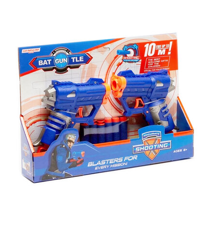 Blasters elite darts - Battle gun set 2 pieces - jolt with 6 dart strike arrows - toy gun
