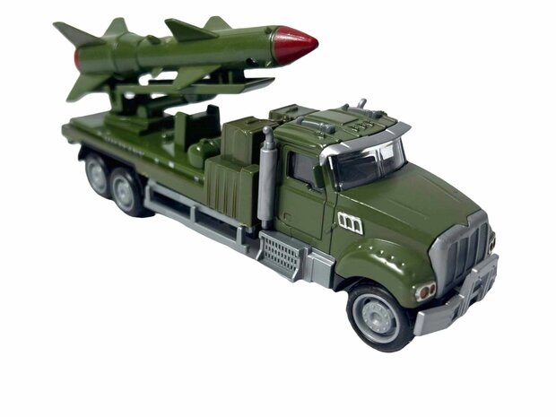 Die cast Militaire raket Luchtverdediging  speelgoed