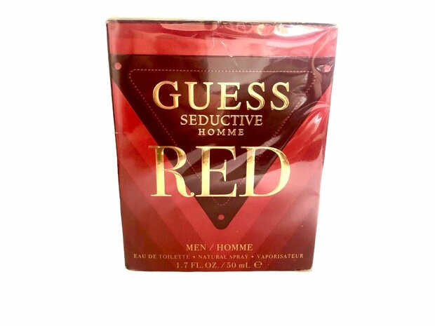 Guess red seductive voor heren - eau de toilette 50 ml