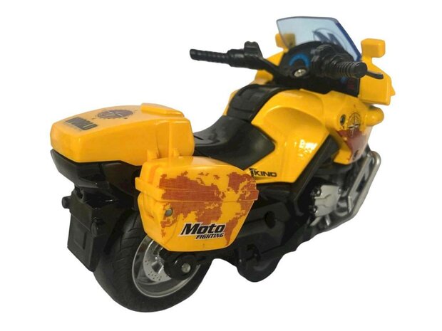 Motorfietsje speelgoed van Die-cast met pull-back systeem