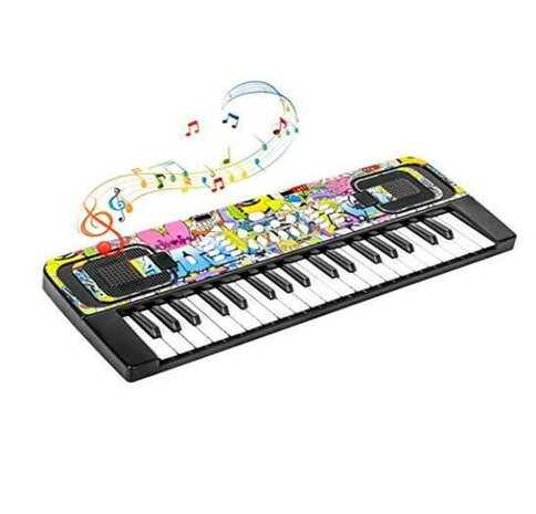 Speelgoed Keyboard met 37 tonen - met microfoon - 45 CM&nbsp;
