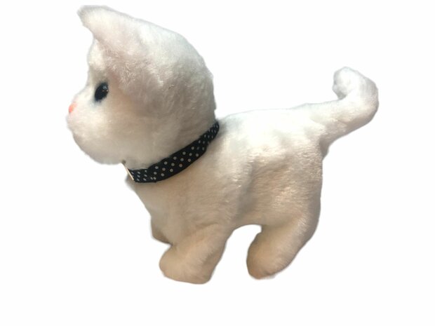 Cute Little kitty -&nbsp; schattig speelgoed kat -&nbsp; miauwen en loopt 25CM