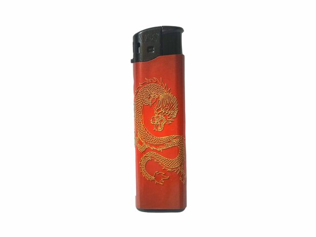 Lighters Click 50 pieces with Dragon print