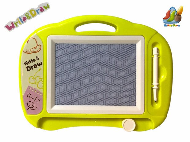 Kids magnetic Color Drawing Board green