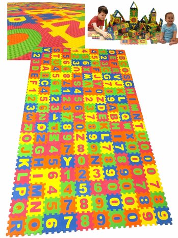 Speelmat - Baby Cijfers Puzzel Speelkleed voor kinderen