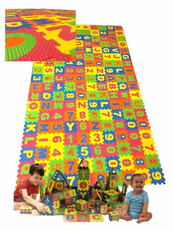 Speelmat - Baby Cijfers Puzzel Speelkleed voor kinderen