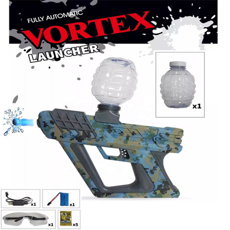 Gel blaster - Orbeezgeweer - Vortex - compleet set - army gelblaster - oplaadbaar 