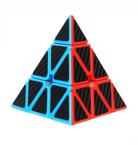 Pyraminx cube - breinbreker - piramide kubus - driehoek kubus 9.5 cm