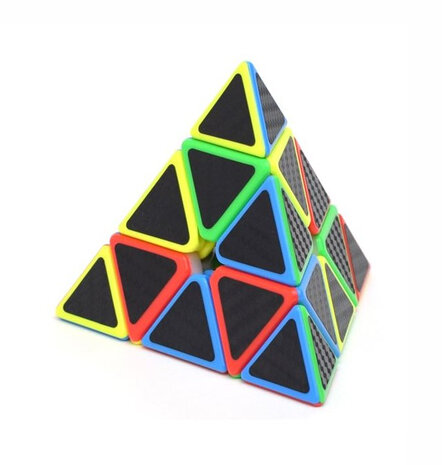 Pyraminx kubus - 9.5CM - breinbreker cube - piramide 