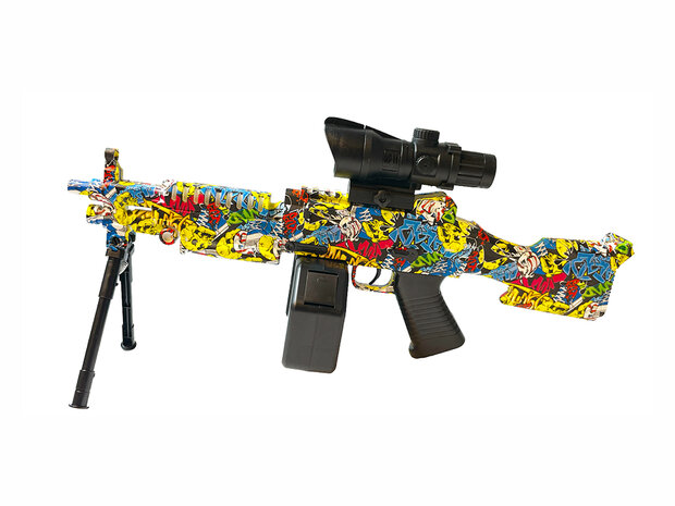 Gel blaster orbeez toy gun with charger and cases complete set. Ordered today, delivered tomorrow!