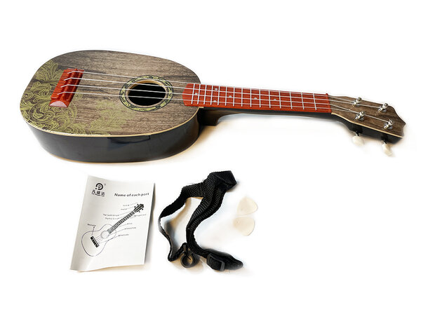 Toy guitar with storage bag - 6 strings - Music Guitar - 68 cm - Toy instrument