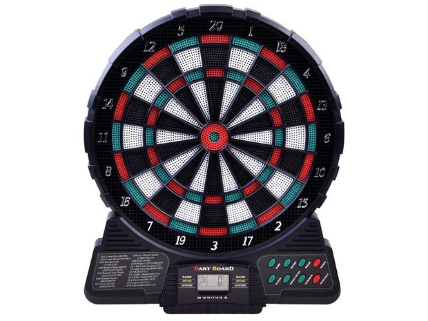 Elektronische dartbord - incl. 6 pijlen - 36,5 cm