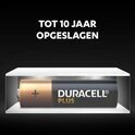 Duracell Plus Alkaline AAA batterijen – 12 stuks
