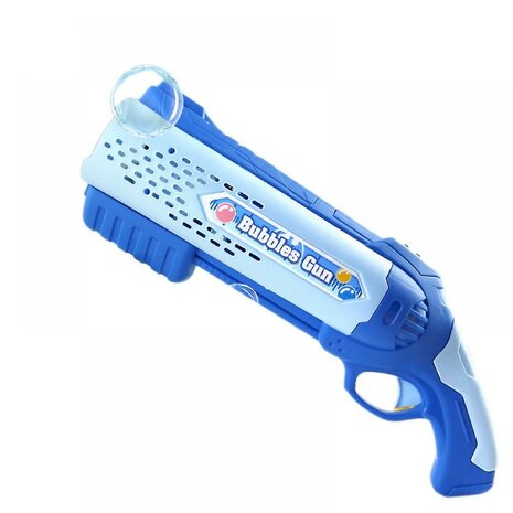 Bubble toy gun - Bubble machine - Automatic firing - LED lighting - incl. 2x soap