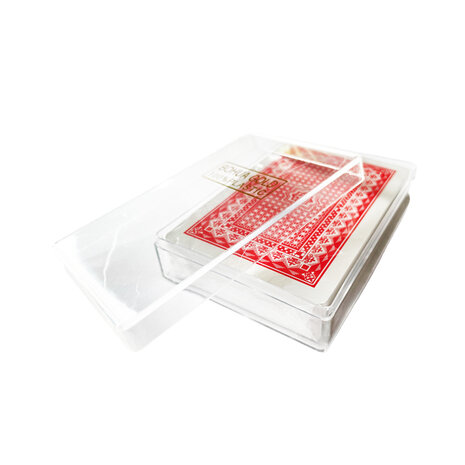 Speelkaart &nbsp;- waterdicht - 100% plastic - BOHUA GOLD - Rood
