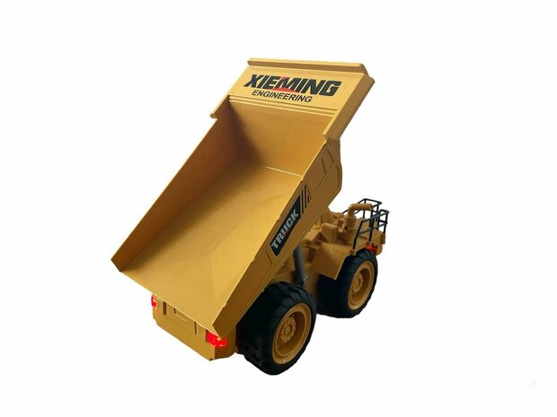 RC kiepwagen speelgoed  - zandwagen met laadbak - 2.4ghz radiografisch bestuurbare werkvoertuig