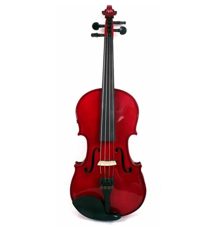 Electric Violin 4/4 - Acoustic Violin - Wood - incl. softcase, bow, rosin and Rosin