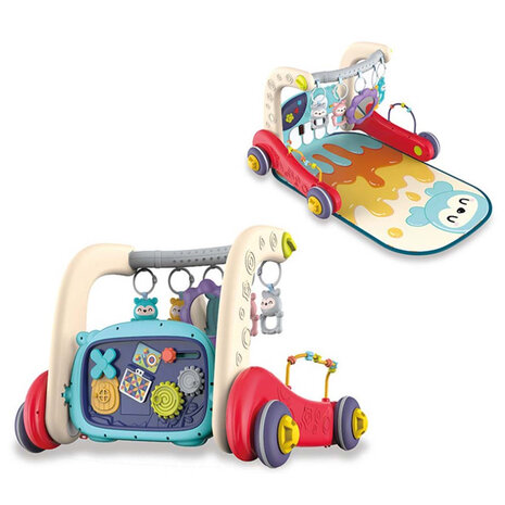 Baby loop kar - multifunctionele rollator en speelgymnastiek 