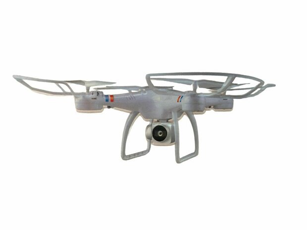 Drone met live camera - Wifi - app control - 2.4GHZ - Hover functie - wit