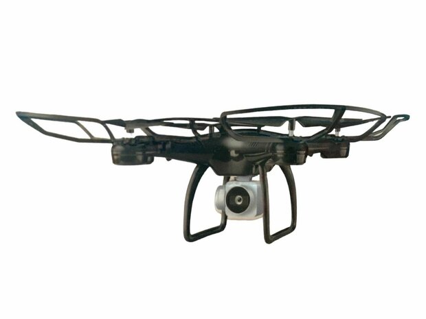 Drone met live camera - Wifi - app control - 2.4GHZ - Hover functie - Zwart