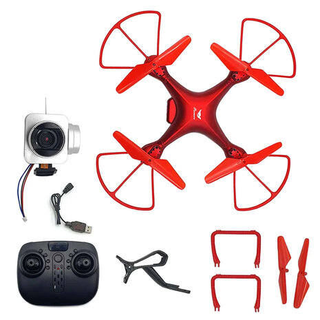 Drone voor kinderen - met live camera - oplaadbaar - quadcopter voor beginners 