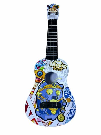 Toy Guitar - 4 strings - 54CM - Music Cool Guitar - children&#039;s guitar