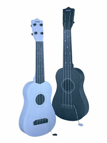 Gitaar voor kinderen - Guitar Club - 57CM - 4 snaren - Speelgoedgitaar