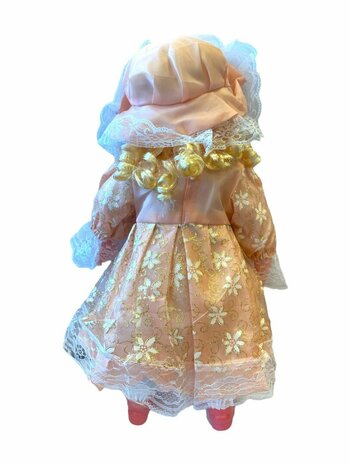 Cuddly doll - Cute and soft doll with sound - 57 CM Beige