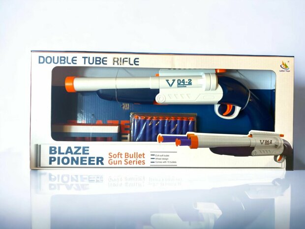 Plaze Pioneer - Elite darts - Blaster - zacht rubberen darts speelgoed - 42 cm
