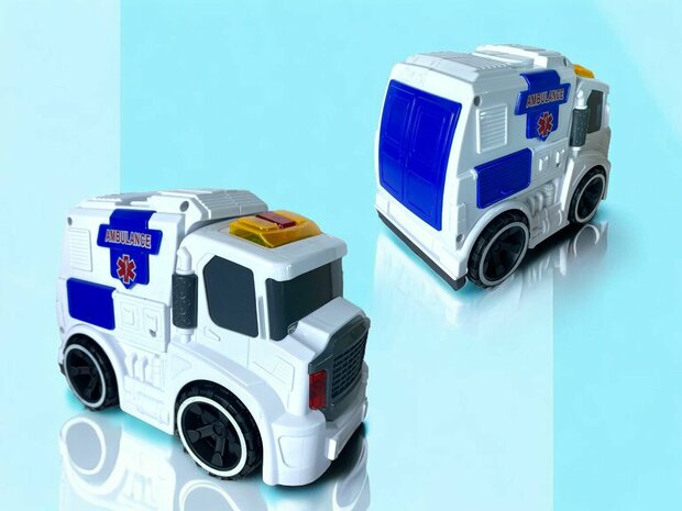 Ambulance - with siren sounds and lights 19.5cm