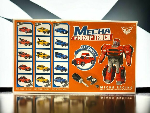 Mecha Optimus Prime robot - DIY - Deformation robot en auto - 2 in 1