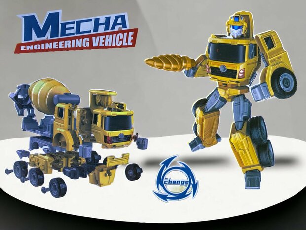 Mecha Engineering Optimus Prime  - DIY - Deformation robot en vrachtwagen - 2 in 1