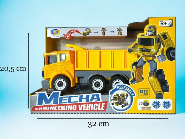 Mecha Engineering Optimus Prime  - DIY - Deformation robot en vrachtwagen - 2 in 1