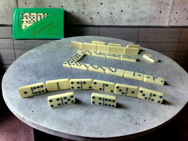 Domino game - 28 pieces dominoes - double 6 - Double Six Dominoes