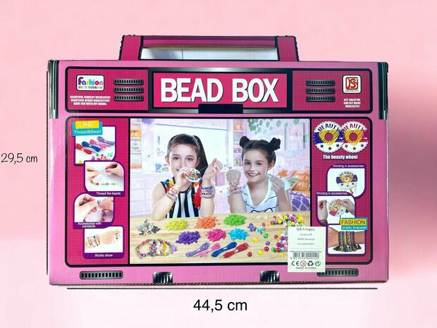 Bead Box - Jewelry bead set - arts and crafts toys for girls