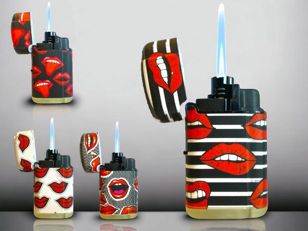 Jetflame - turbo lighter - windproof lighters - 20 pieces in display