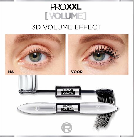 L&#039;Or&eacute;al Paris - PRO XXL VOLUME - Zwart - Intens volume mascara - 12 ml