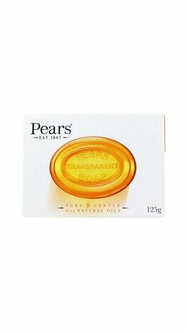 Pears soap 125g - Transparent soap - pure &amp; gentle with natural oils