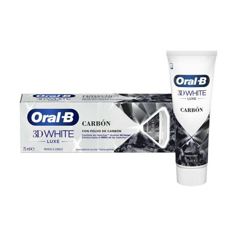 Oral-B 3D White Luxe Carbon tandpasta - whitening (75 ml)