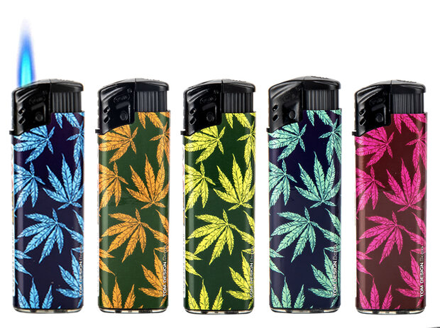 Jet flame lighters - turbo lighter - 50 pieces - Cannabis