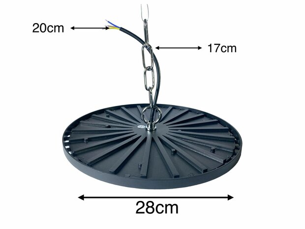 LED Hoogbouwverlichting UFO 200W Magazijn Industri&euml;le Fabriek Lichtlamp 