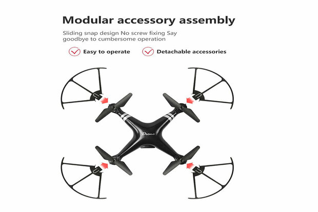 Drone 2.4GHz - Afstand Bestuurbaar - Hover Mode - Take off/landing